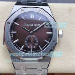 Swiss Grade Copy Audemars Piguet Royal Oak 42mm Chocolate Dial Men's Watch 